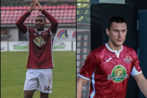 „Džiugo“ legionieriai prisijungė prie ekipos treniruočių
