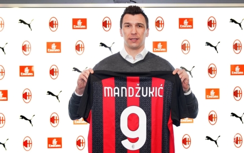 Oficialu: M. Mandžukičius papildė „Milan“ gretas