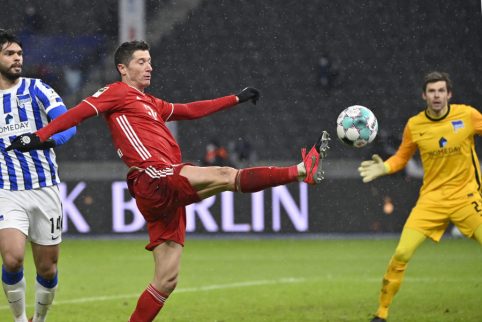 „Bayern“ išvykoje palaužė „Hertha“