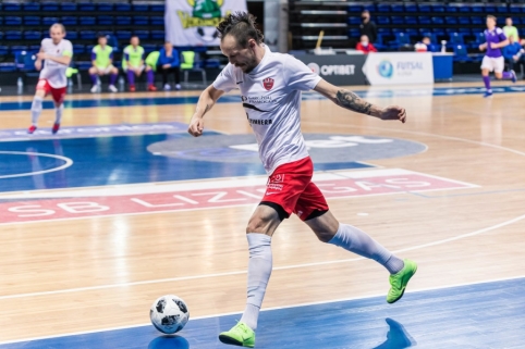 Trys komandos užbaigė reguliarųįį Futsal A lygos sezoną