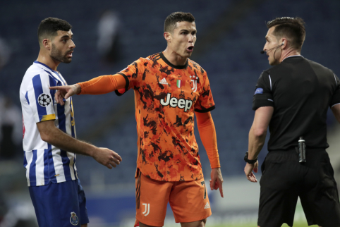 „Juventus“ direktorius: laikysimės įsikibę C. Ronaldo