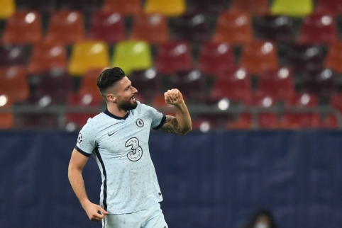 O. Giroud apie pasiektą pergalę išvykoje: „Mes jos nusipelnėme“