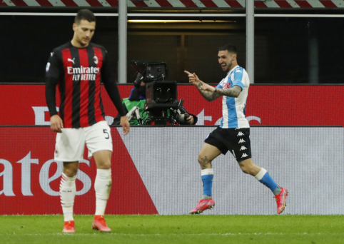 Intriga Italijoje blėsta: „AC Milan“ turėjo pripažinti „Napoli“ pranašumą