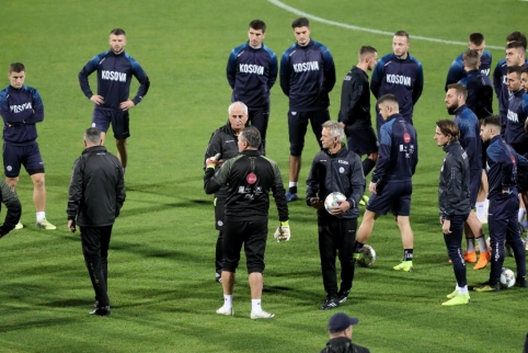 Rumunijos ir Kosovo rungtynės užbaigtos nebuvo