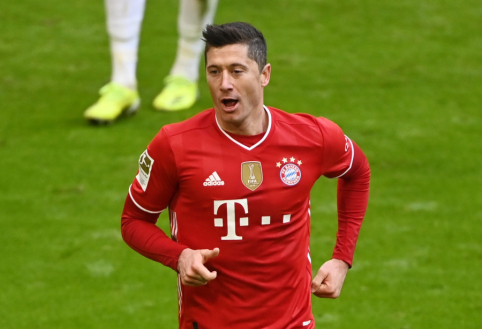 R. Lewandowskis auksinėmis raidėmis įsirašė į Bundeslygos istoriją