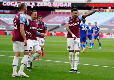 Nesustabdomas J. Lingardas atvedė „West Ham“ į dar vieną pergalę