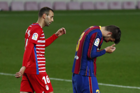„Granada“ palaužė „Barcelona“ ekipą 