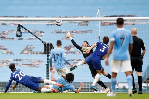 „Chelsea“ rungtynių pabaigoje išplėšė pergalę prieš „Man City“ 