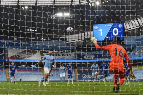 S. Aguero atsiprašė dėl nevykusio 11 metrų baudinio