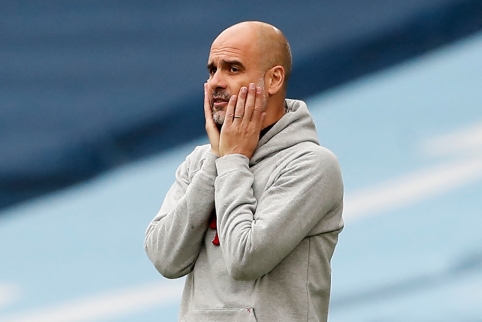 P. Guardiola: „Su tokiomis kainomis nė vieno puolėjo neįpirksime“