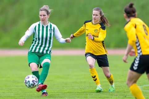Baltijos moterų futbolo lygoje – pirmoji žalgiriečių nesėkmė