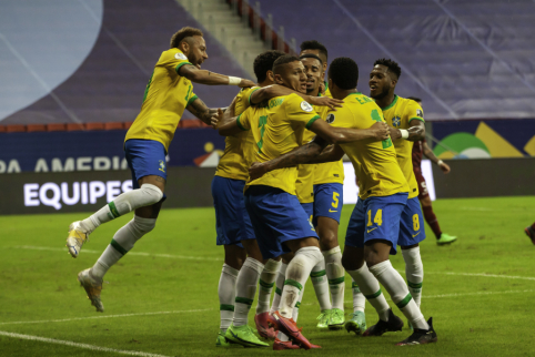 „Copa America“: brazilai sutriuškino varžovus