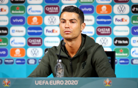 C. Ronaldo poelgis nemaloniai nustebino UEFA