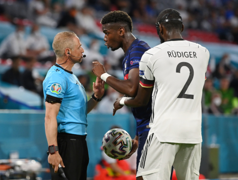 P. Pogba apkaltino A. Rudigerį įkandimu