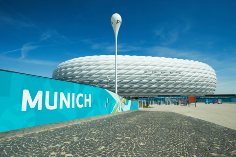UEFA neleis nudažyti Miuncheno stadiono vaivorykštės spalvomis