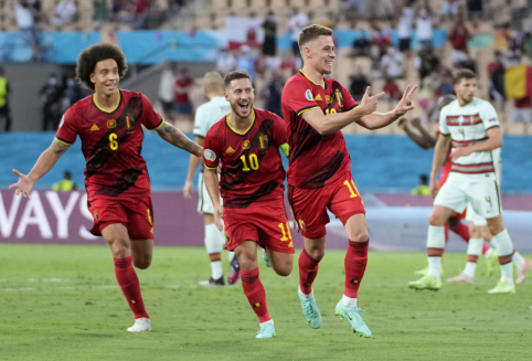 Europa turės naujus čempionus: belgai užbaigė portugalų titulo gynybą
