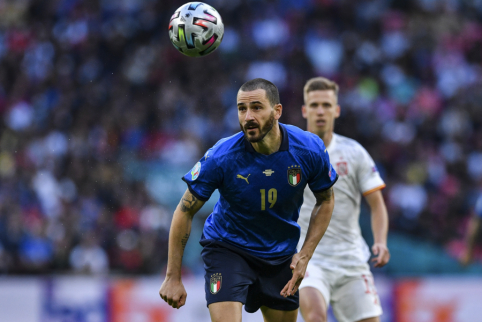 L. Bonucci: „Tai buvo sunkiausios rungtynės, kurias man yra tekę žaisti“