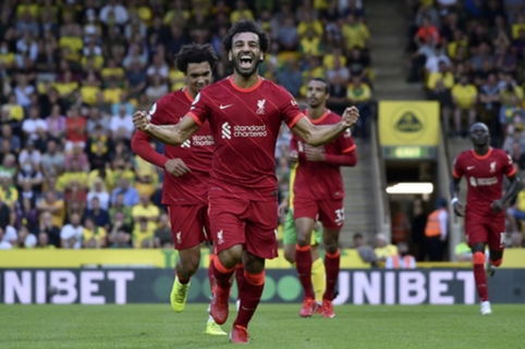 M. Salah vedami „Liverpool“ sezoną pradėjo užtikrinta pergale prieš „Norwich“