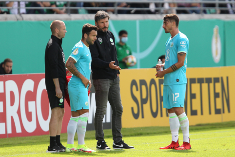 Kuriozas: per daug keitimų atlikusi „Wolfsburg“ ekipa pašalinta iš Vokietijos taurės