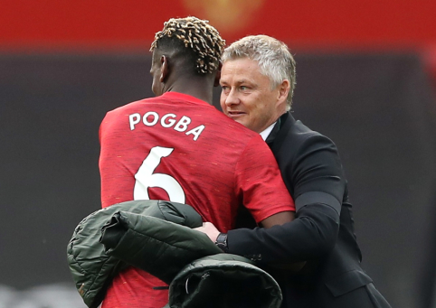 P. Pogba paneigė gandus apie konfliktą su O. G. Solskjaeru