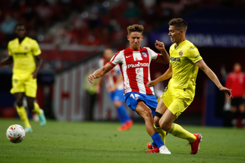 „Atletico“ prarado pirmuosius taškus Ispanijoje