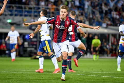 „Bologna“ tęsia sėkmingą sezono startą: namuose patiesė „Hellas Verona“ ekipą