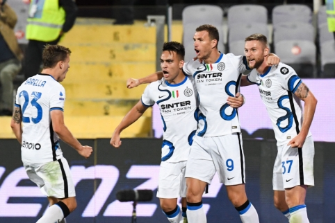 „Inter“ iškovojo dar vieną pergalę Italijoje