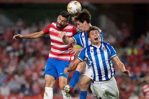 5 įvarčių trileryje Granadoje triumfavo „Real Sociedad“