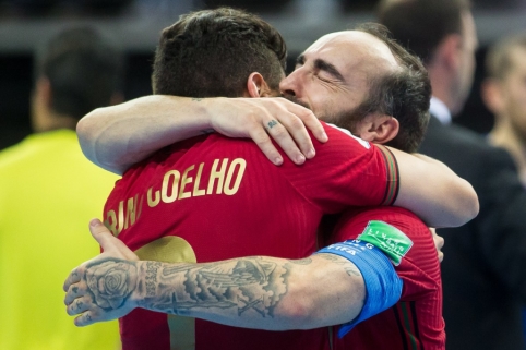 Pasaulio futsal čempionato finale triumfavo Portugalija