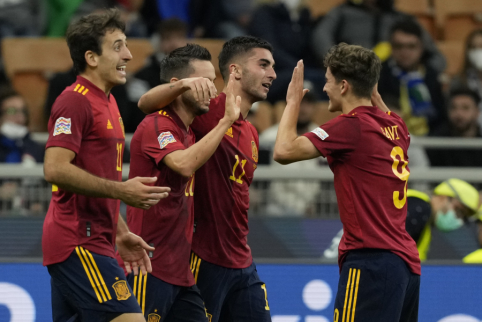 Ispanija žengė į Tautų lygos finalą