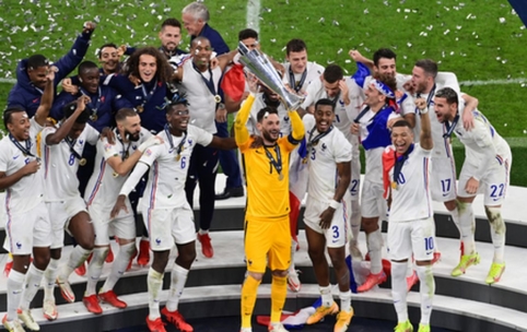 Vėl į rungtynes sugrįžusi Prancūzijos rinktinė – UEFA Tautų lygos čempionai