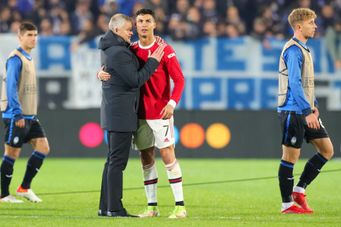 C. Ronaldo užstojo O. G. Solskjaerą: „Jam reikėjo daugiau laiko“