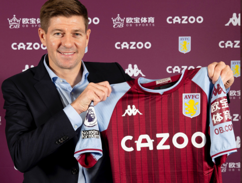 Oficialu: S. Gerrardas – naujasis „Aston Villa“ treneris