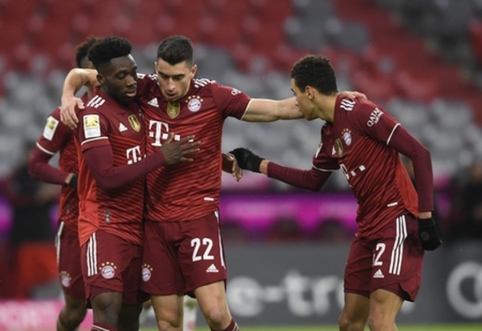 „Bayern“ toliau tolsta nuo „Borussia“: Bundeslygos lyderiai pasiekė skirtingus rezultatus