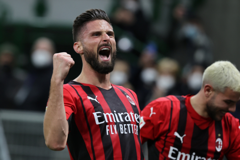 Oficialu: „Milan“ įteikė O. Giroud naują sutartį