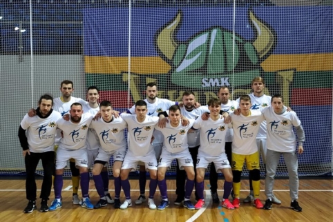 Pirmadienį bus ištraukti LFF futsal taurės burtai