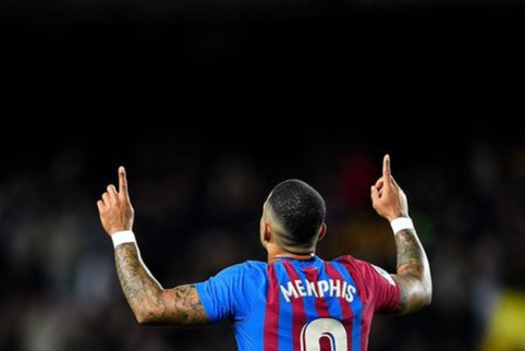 Įsigijus Raphinha ir išlaikius Dembele, be vietos „Barcoje“ gali likti M. Depay