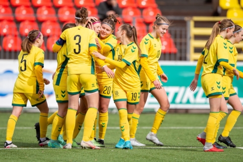Merginų U17 rinktinė su latvėmis išsiskyrė lygiosiomis