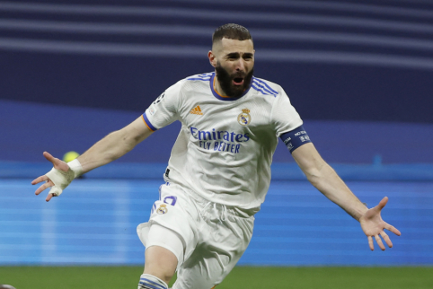 K. Benzema veda sėkmingas derybas su „Real“