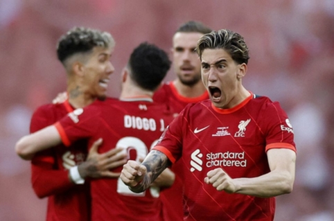 FA taurės finale po baudinių serijos triumfavo „Liverpool“ futbolininkai