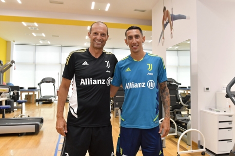 A. Di Maria oficialiai prisijungė prie „Juventus“