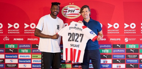 „Premier“ lygos klubų medžiojamas I. Sangare pratęsė sutartį su PSV