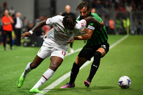 „AC Milan“ nepralaužė „Sassuolo“ gynybos