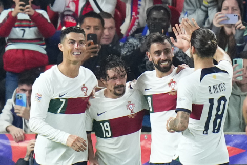 Tautų lyga: „Man United“ trio nukalė portugalams triuškinančią pergalę