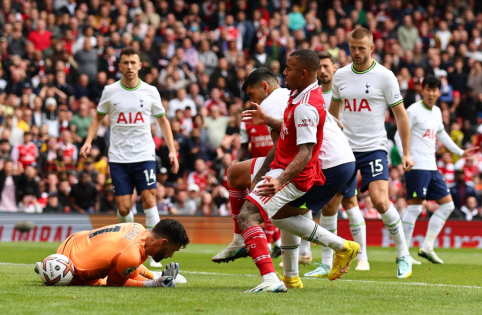 Šiaurės Londono derbyje triumfavo „Arsenal“