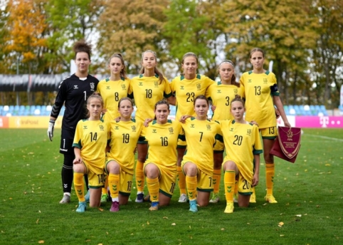 Merginų U15 rinktinė Baltijos taurės turnyrą pradėjo lygiosiomis