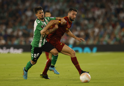 EL: „Real Betis“ ir „Roma“ išsiskyrė taikiai