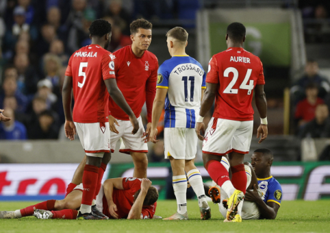 „Nottingham Forest“ gynybos nepralaužęs „Brighton“ turėjo tenkintis lygiosiomis