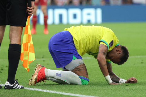 Brazilai baiminasi, kad Neymaras nebežais pasaulio čempionate