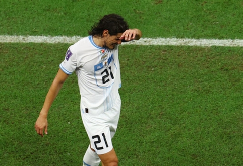 Nusivylęs E. Cavani „nuskynė“ VAR monitorių